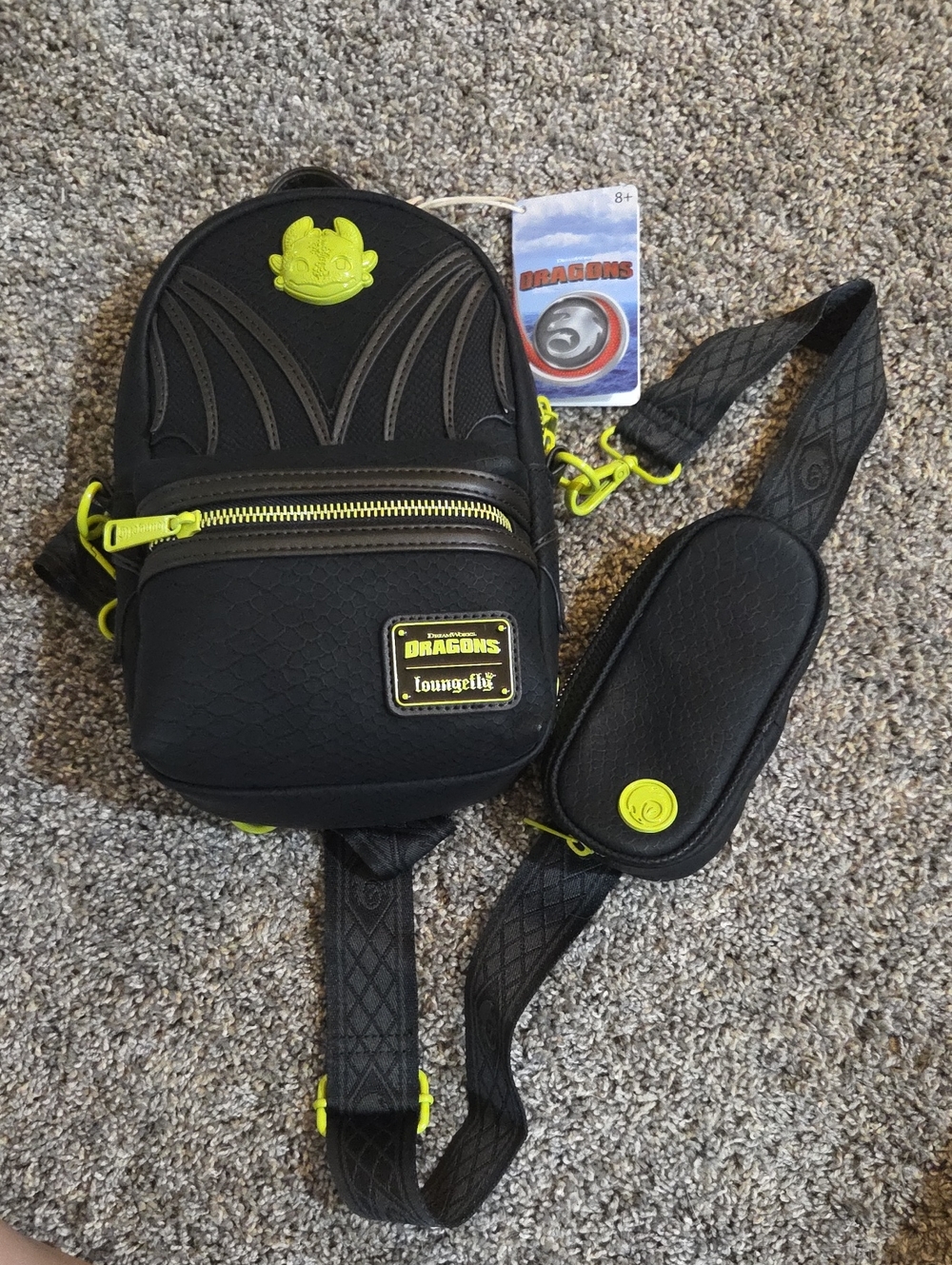 Loungefly How To Train Your Dragon Sling Bag